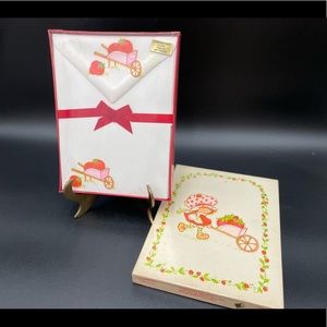 New & Sealed Vintage Strawberry Shortcake Stationary Set